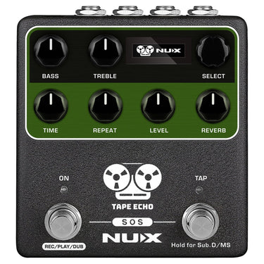 Pedal Nux Ndd-7 Tape Echo Delay de Cinta Legendario Space Echo